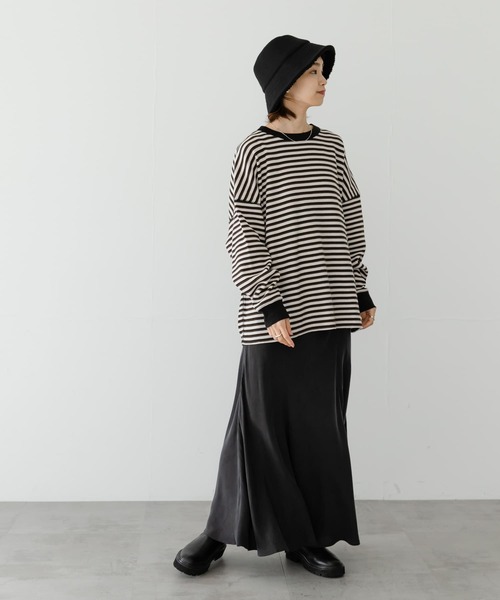 URBAN RESEARCH（アーバンリサーチ）の「リバーシブルボアバケットハット（ハット・レディース・ベージュ/ブラック・FREE）」の9枚目の写真