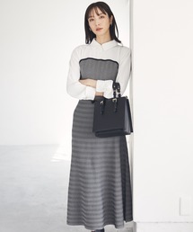 Andemiu | ブラウスドッキングワンピース 987310(ワンピース)