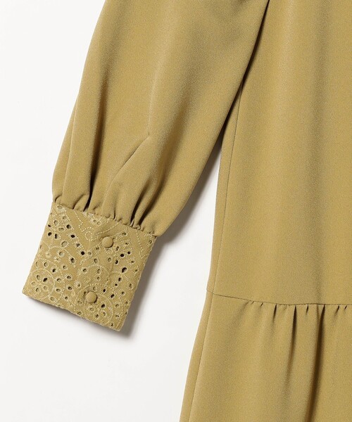 B:MING by BEAMS(ビーミングバイビームス)の「B:MING by BEAMS / 刺繍 ティアード ワンピース(ワンピース・レディース・イエロー系その他5/ブラック・SMALL/MEDIUM)」の16枚目の写真