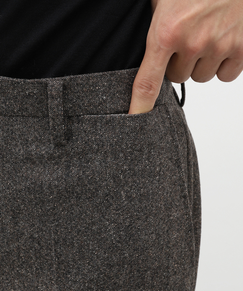 417 EDIFICE(フォーワンセブンエディフィス)の「【MOONLIGHT CLOTHING】ホームスパンツイードスラックス(スラックス・メンズ・ブラウン・MEDIUM/LARGE/SMALL)」の20枚目の写真