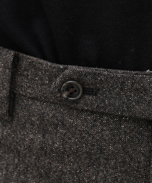 417 EDIFICE(フォーワンセブンエディフィス)の「【MOONLIGHT CLOTHING】ホームスパンツイードスラックス(スラックス・メンズ・ブラウン・MEDIUM/LARGE/SMALL)」の21枚目の写真