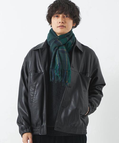 ダンヒル 21AWファッションショー着用 レザーマフラー shogram_98 → お洒落より