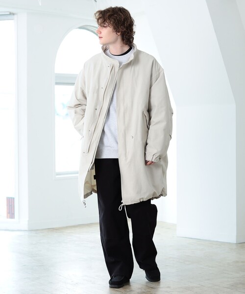 BEAMS HEART（ビームスハート）の「BEAMS HEART / ライナー付き 3WAY モッズコート（モッズコート・メンズ・ホワイト系その他5/オリーブ・S/M/L）」の3枚目の写真