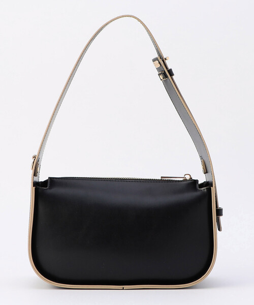 MONO　COMME CA（モノコムサ）の「ワンショルダーバッグ（ショルダーバッグ・レディース・ブラック/ライトベージュ・FREE）」の9枚目の写真