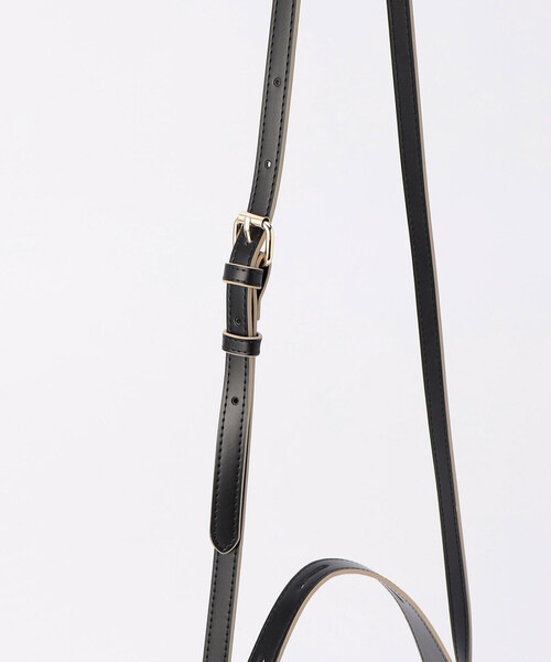 MONO　COMME CA（モノコムサ）の「ワンショルダーバッグ（ショルダーバッグ・レディース・ブラック/ライトベージュ・FREE）」の12枚目の写真