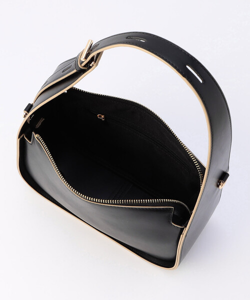 MONO　COMME CA（モノコムサ）の「ワンショルダーバッグ（ショルダーバッグ・レディース・ブラック/ライトベージュ・FREE）」の17枚目の写真