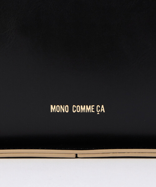 MONO　COMME CA（モノコムサ）の「ワンショルダーバッグ（ショルダーバッグ・レディース・ブラック/ライトベージュ・FREE）」の18枚目の写真