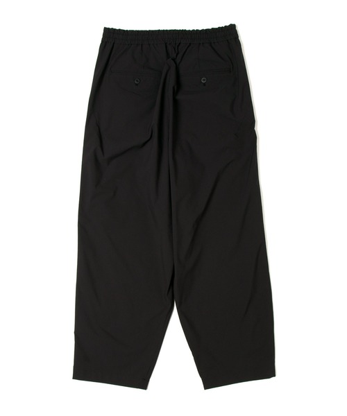 yoshiokubo ヨシオクボ　ワイドスラックス　黒 TWILL WIDE PANT｜yoshiokubo(ヨシオクボ)公式通販｜ツイル