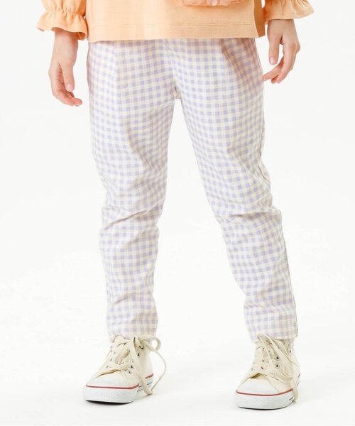 Seraph(セラフ)の「まいにちパンツ(その他パンツ・キッズ・サックスブルー/チャコール/ライム/サーモンピンク/ベージュ/ラベンダー/ブルー・110/130/95/100/80/90/120/140)」の6枚目の写真