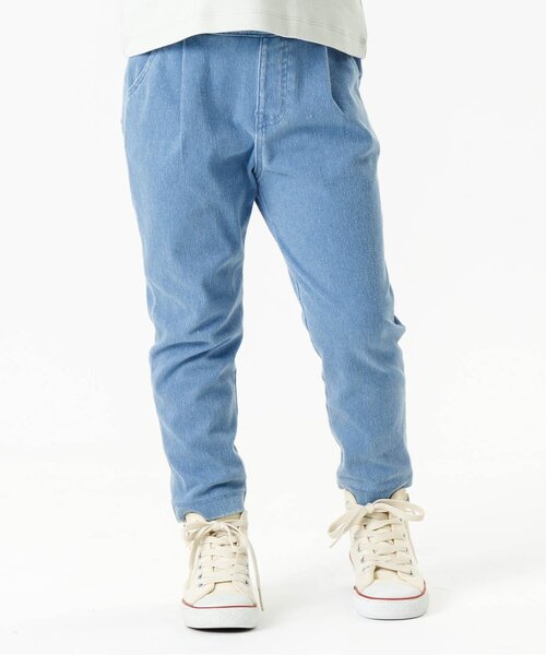 Seraph(セラフ)の「まいにちパンツ(その他パンツ・キッズ・サックスブルー/チャコール/ライム/サーモンピンク/ベージュ/ラベンダー/ブルー・110/130/95/100/80/90/120/140)」の4枚目の写真