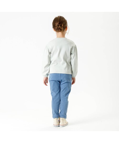 Seraph(セラフ)の「まいにちパンツ(その他パンツ・キッズ・サックスブルー/チャコール/ライム/サーモンピンク/ベージュ/ラベンダー/ブルー・110/130/95/100/80/90/120/140)」の11枚目の写真