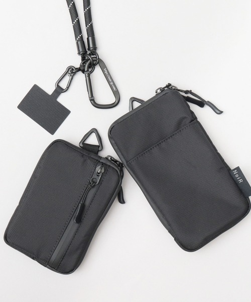 撥水加工 ロープショルダー スマホ マルチポーチ Trinity