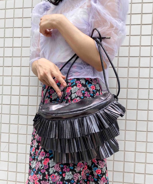 セール】Casselini(キャセリーニ)フリルクロスボディバッグ