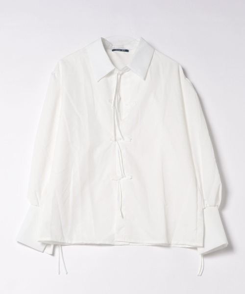 COMME des GARCONS - 【kemono】チャイナボタン半袖パフスリーブシャツ【試着のみ美品・送料込み】 imgrc0108573337.jpg