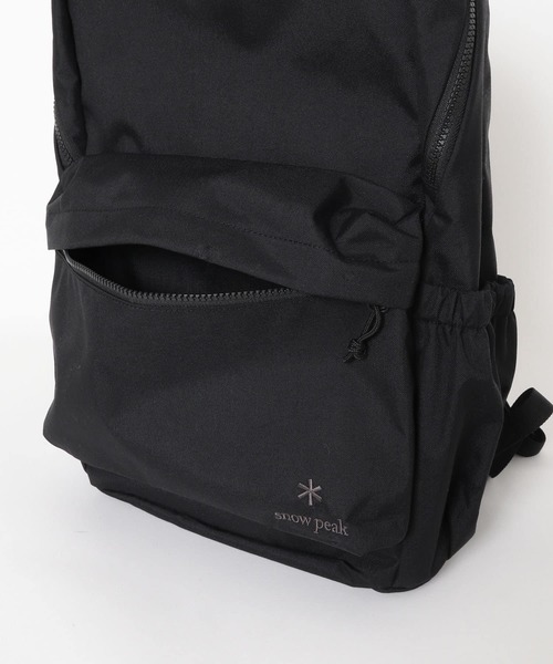 【美品・レア】DOORS別注 スノーピーク バックパック リュック ブラック 別注』Snow Peak Apparel×DOORS Everyday Use Backpack