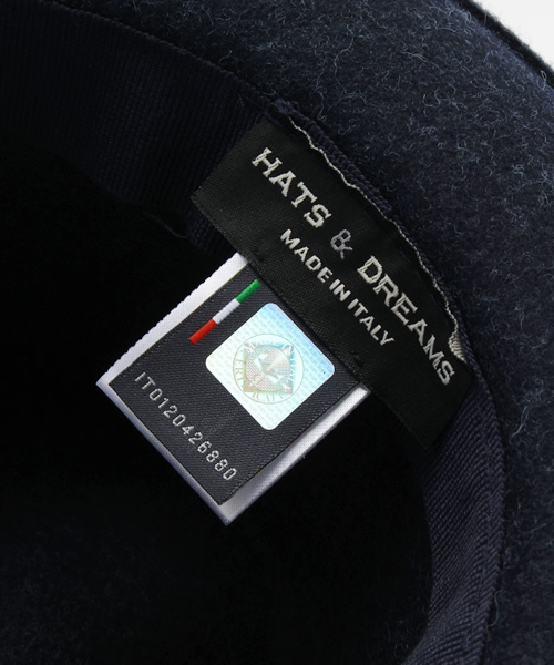 ROSE BUD(ローズバッド)の「(HATS & DREAMS)ウールフェルトハット(ハット・レディース・ブラック/ブルー系その他/ベージュ/グレー/ボルドー/ネイビー・ONE SIZE)」の12枚目の写真