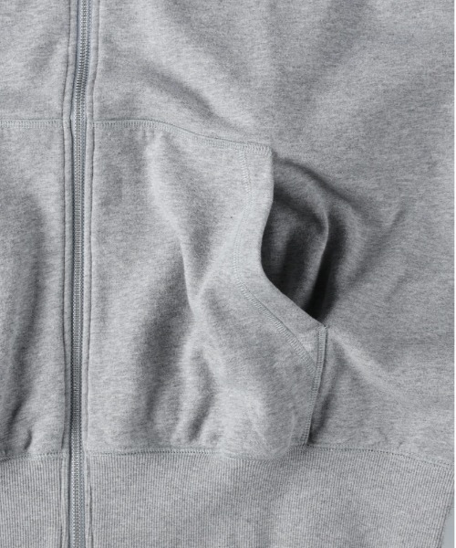 Right-on（ライトオン）の「【Hollywood athletic co】スウェットカーディガン ユニセックス（スウェット・メンズ・グレー/グリーン・M/XL/L）」の8枚目の写真