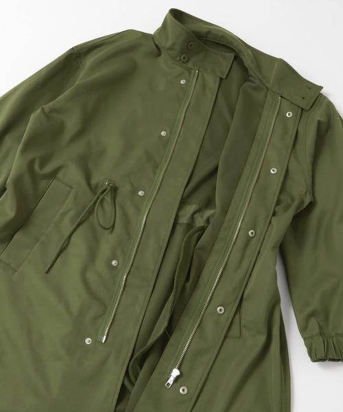 ITEMS URBANRESEARCH（アイテムズ アーバンリサーチ）の「モッズコート（モッズコート・レディース・ブラック/カーキ・FREE）」の19枚目の写真