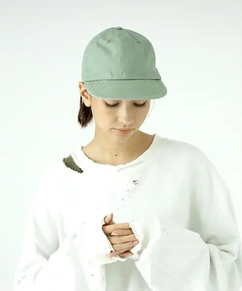 SUBLIME（サブライム）の「SUBLIME/サブライム LIGHT BB CAP / ライトベースボール キャップ（キャップ・メンズ・マスタード/ピンク/グリーン/ブラック/オリーブ/ナチュラル/チャコールグレー/ブルー・ONE SIZE）」の5枚目の写真