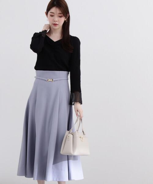 PROPORTION BODY DRESSING(プロポーションボディドレッシング)の「シャーリングテレコ / 1214160301(Tシャツ/カットソー・レディース・ホワイト系その他/ピンク/ブラック・SMALL/MEDIUM)」の10枚目の写真