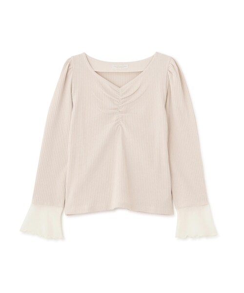 PROPORTION BODY DRESSING(プロポーションボディドレッシング)の「シャーリングテレコ / 1214160301(Tシャツ/カットソー・レディース・ホワイト系その他/ピンク/ブラック・SMALL/MEDIUM)」の12枚目の写真