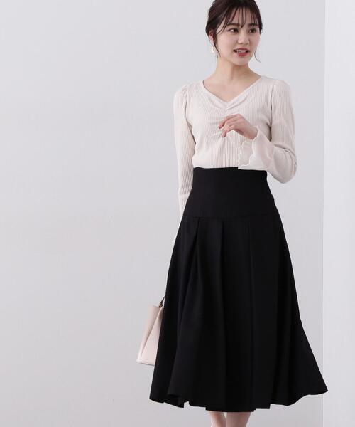 PROPORTION BODY DRESSING(プロポーションボディドレッシング)の「シャーリングテレコ / 1214160301(Tシャツ/カットソー・レディース・ホワイト系その他/ピンク/ブラック・SMALL/MEDIUM)」の14枚目の写真