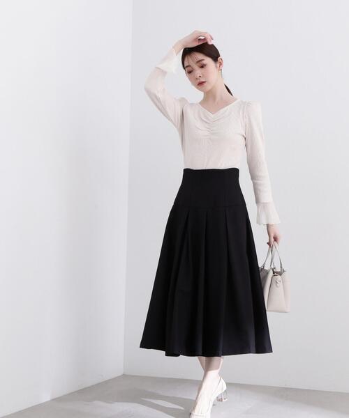 PROPORTION BODY DRESSING(プロポーションボディドレッシング)の「シャーリングテレコ / 1214160301(Tシャツ/カットソー・レディース・ホワイト系その他/ピンク/ブラック・SMALL/MEDIUM)」の17枚目の写真