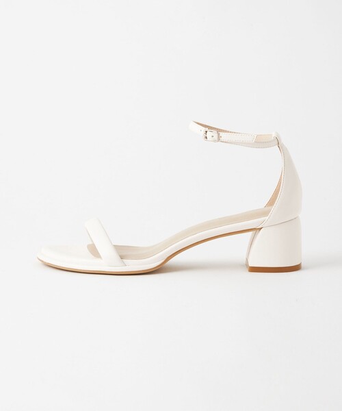 green label relaxing(グリーンレーベルリラクシング)の「チャンキーパテッド サンダル(4.5cmヒール)(サンダル・レディース・シルバー/ブラック/ホワイト・23cm/23.5cm/24cm/24.5cm/22.5cm/25cm)」の4枚目の写真