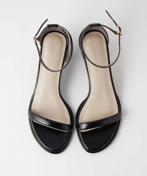 green label relaxing(グリーンレーベルリラクシング)の「チャンキーパテッド サンダル(4.5cmヒール)(サンダル・レディース・シルバー/ブラック/ホワイト・23cm/23.5cm/24cm/24.5cm/22.5cm/25cm)」の17枚目の写真