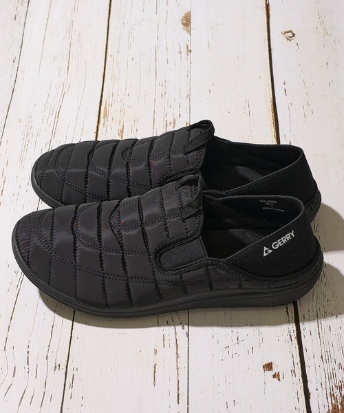 GERRY】メンズ 高反発インソール 難燃加工 キルティング モック