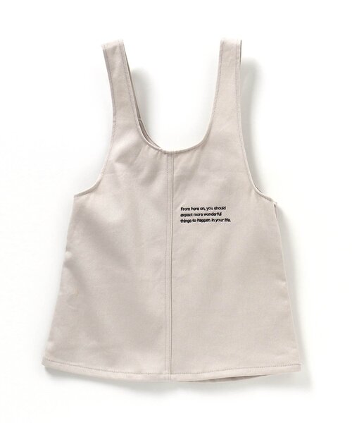 BREEZE(ブリーズ)の「ジャンスカ(ジャンパースカート・キッズ・グレー/イエロー・90/100/110/120/80/130)」の9枚目の写真