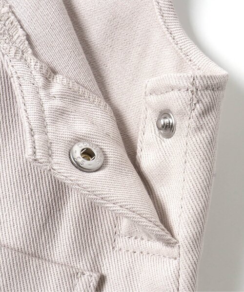 BREEZE(ブリーズ)の「ジャンスカ(ジャンパースカート・キッズ・グレー/イエロー・90/100/110/120/80/130)」の14枚目の写真