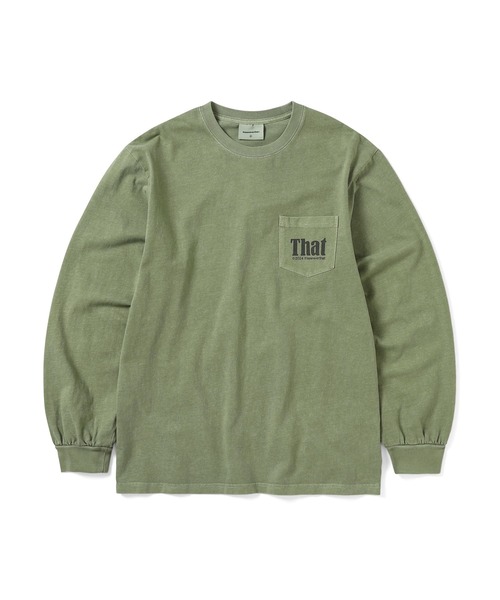 セール】That Pocket L/S Tee（Tシャツ/カットソー
