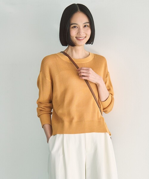 UNFILO(アンフィーロ)の「カップ付きキャミソール(Tシャツ/カットソー・レディース・ホワイト系/グレー系/ベージュ系・LARGE/MEDIUM/SMALL)」の10枚目の写真