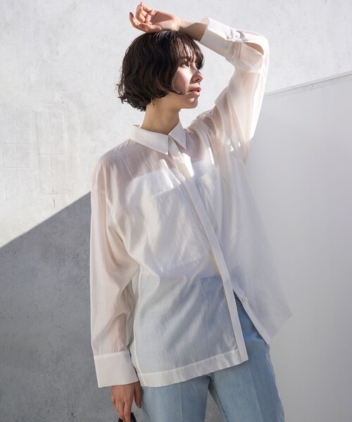 UNFILO(アンフィーロ)の「カップ付きキャミソール(Tシャツ/カットソー・レディース・ホワイト系/グレー系/ベージュ系・LARGE/MEDIUM/SMALL)」の14枚目の写真
