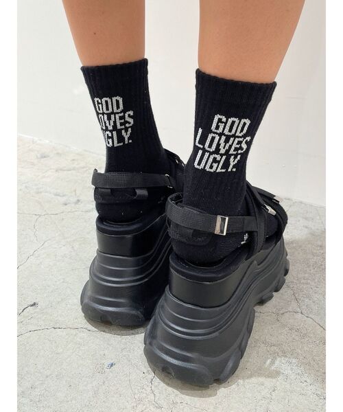 GYDA(ジェイダ)の「DADソール スポサン(サンダル・レディース・ブラック・LARGE/MEDIUM/SMALL)」の4枚目の写真