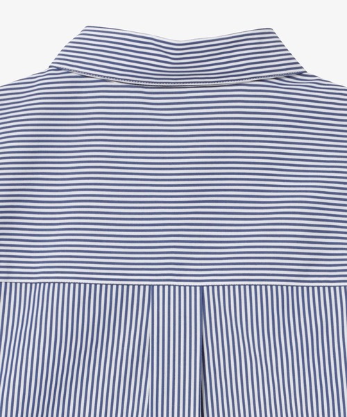 LACOSTE(ラコステ)の「ボリュームスリーブ ストライプクロップド 長袖シャツ(シャツ/ブラウス・レディース・ピンク/ネイビー/ロイヤルブルー・34/36/40/38)」の13枚目の写真