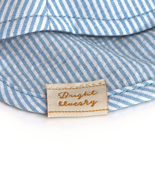 apres les cours(アプレレクール)の「耳付きベビー帽子(その他ベビー用品・キッズ・ストライプ/ベージュ・46/48)」の20枚目の写真