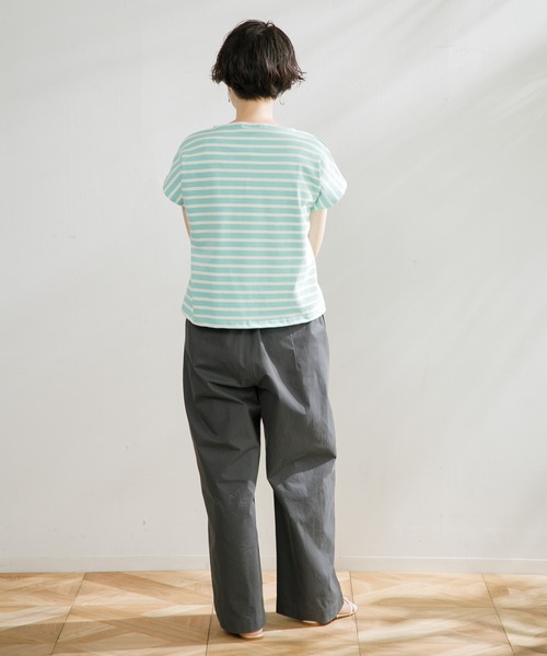 ORCIVAL(オーシバル)の「ORCIVAL WIDE EASY PANTS(その他パンツ・レディース・アイボリー/ベージュ/チャコール・FREE)」の5枚目の写真