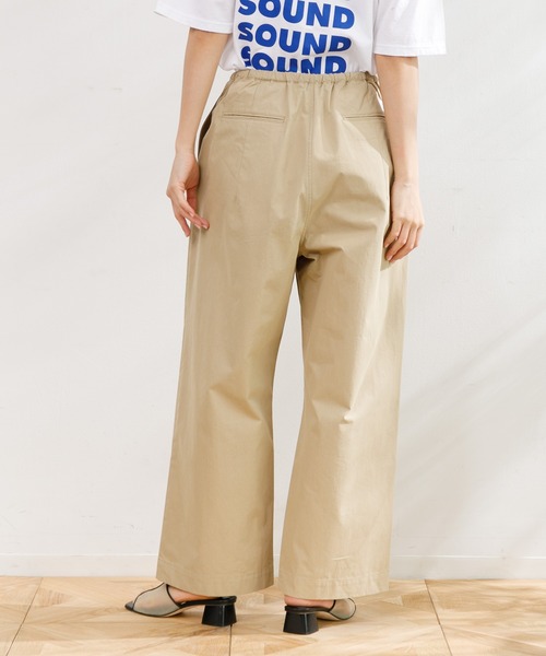 ORCIVAL(オーシバル)の「ORCIVAL WIDE EASY PANTS(その他パンツ・レディース・アイボリー/ベージュ/チャコール・FREE)」の7枚目の写真