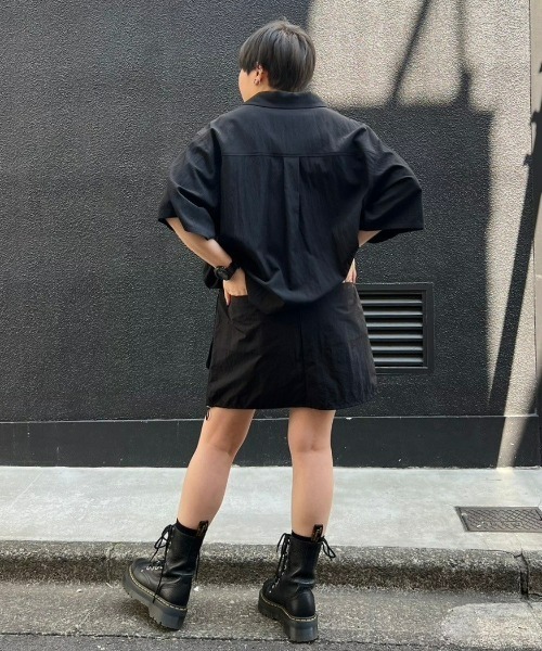 Candy Stripper(キャンディストリッパー)の「ANARCHY GIRLS CHINA シャツ(シャツ/ブラウス・レディース・ボルドー/ブラック/ライトブルー・2)」の16枚目の写真