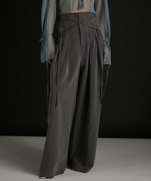 PRANK PROJECT | 【24SUMMER PRE ORDER】ストライプスーパーワイドパンツ / Striped Super Wide Pants(その他パンツ)