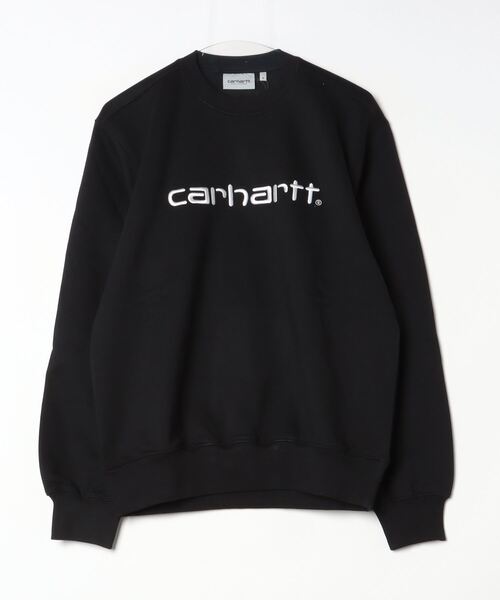 Carhartt WIP(カーハートダブリューアイピー)の「CARHARTT SWEATSHIRT(スウェット・メンズ・ブラウン/キナリ/カーキ/ブラック/グレー/ブルー・MEDIUM/LARGE/X-LARGE/SMALL)」の3枚目の写真