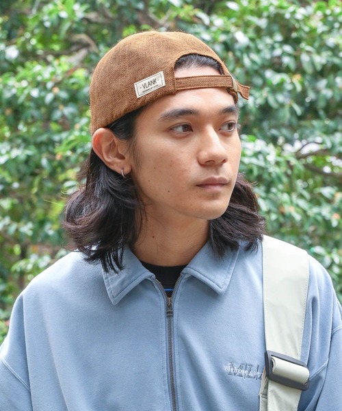 VLANK（ブランク）の「【VLANK(ブランク)】別注BRIDGE CAP（キャップ・メンズ・ナチュラル/ブラック/ブラウン・FREE）」の3枚目の写真