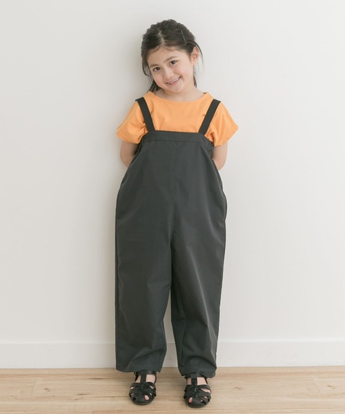 URBAN RESEARCH DOORS（アーバンリサーチドアーズ）の「『親子リンク』add fabrics撥水サロペット(KIDS)（サロペット/オーバーオール・キッズ・ブラック/チャコールグレー・135/120/105）」の20枚目の写真