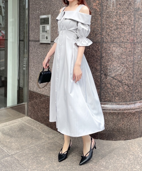 ❣️CHANEL♡スタッフユニフォーム♡ワンピースWhite❣️ CHANEL CC Logo Cotton T-Shirt Dress White