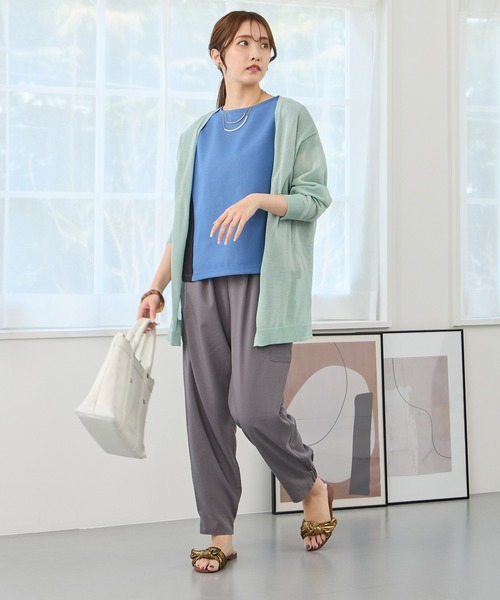 NICOLE white（ニコルホワイト）の「ジョッパー風パンツ（その他パンツ・レディース・ブラック/サックスブルー/グレー・FREE）」の14枚目の写真