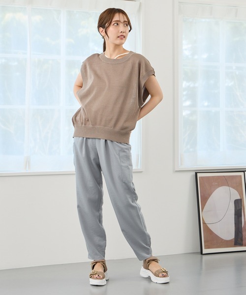 NICOLE white（ニコルホワイト）の「ジョッパー風パンツ（その他パンツ・レディース・ブラック/サックスブルー/グレー・FREE）」の18枚目の写真