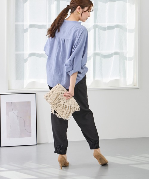 NICOLE white（ニコルホワイト）の「ジョッパー風パンツ（その他パンツ・レディース・ブラック/サックスブルー/グレー・FREE）」の16枚目の写真