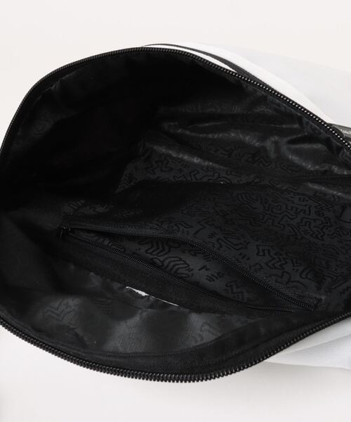 Keith Haring(キース・ヘリング)の「Keith Haring/ / ウエストバッグ / 15600(ボディバッグ/ウエストポーチ・レディース・ブラック/ホワイト・ONESIZE)」の5枚目の写真